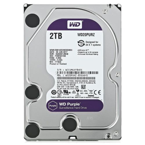 DISCO DURO SATA 2TB (2000GB) ESPECIAL PARA DVR (SOLO CON DVR)