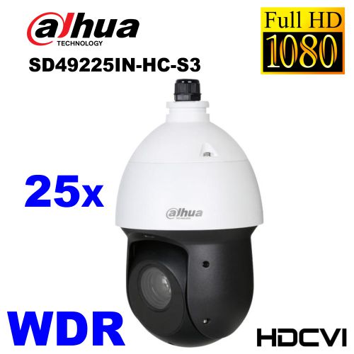 CAMARA  DOMO PTZ | 2.0 MP | 1080P | ZOOM 25X |WDR |IR 100M