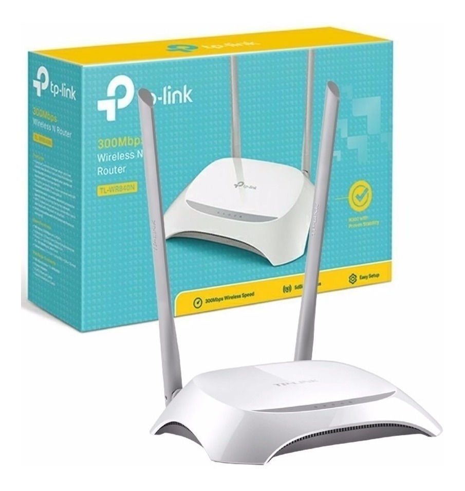 TP-LINK ROUTER INALÁMBRICO N 300MBPS TL-WR840N