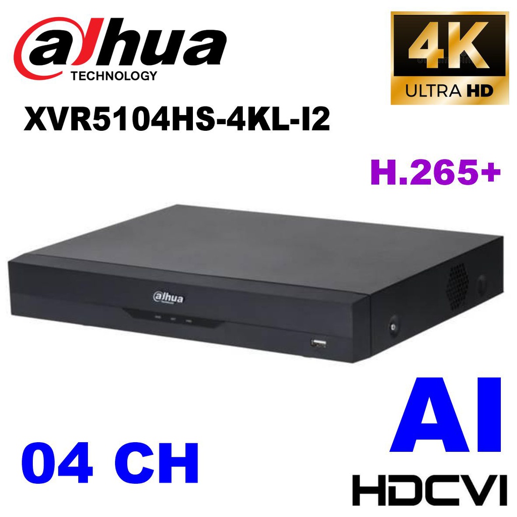 DVR DAHUA 04 CH 5MP / 4K