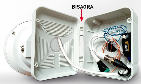 Caja de pase para CCTV /ABS / 103*92*49mm